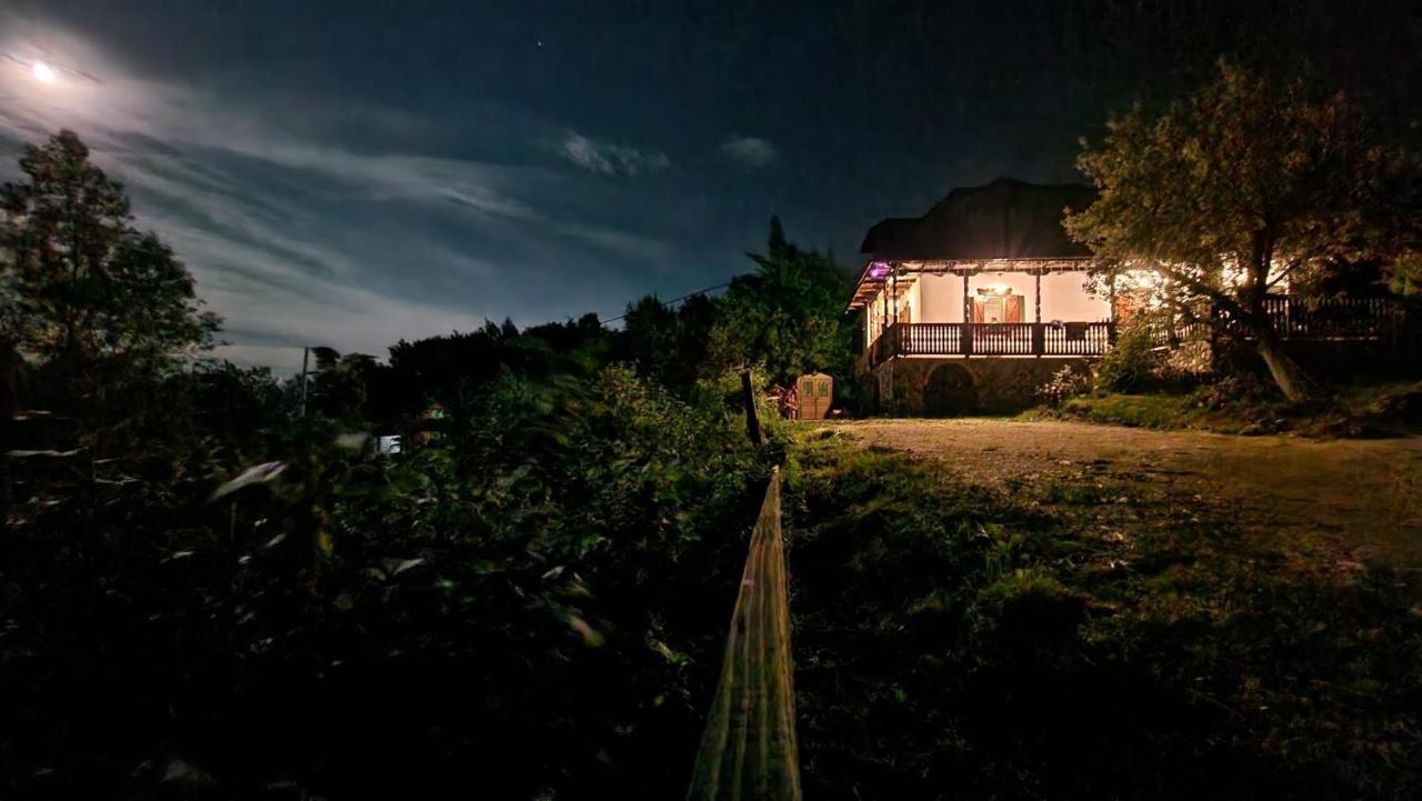Villa Casa Cu Cerdac Nucşoara Esterno foto